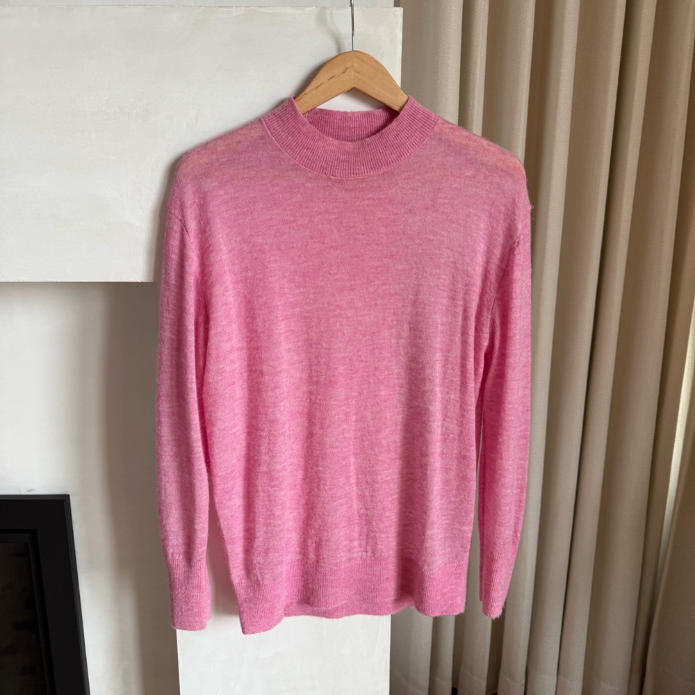 Zara Pink Wool/Alpaca Sweater (S)